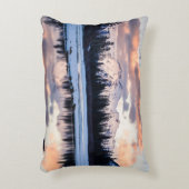 Mountain Sunset Pillow Accent Kussen (Voorkant(Verticaal))
