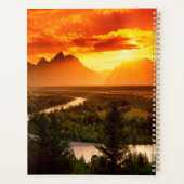 Mountain Sunset Planner (Achterkant)