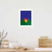 Mountain Sunset Print (Keuken)