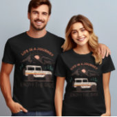 Mountain Sunset- Reizigersgeschenk- Het leven is e T-shirt