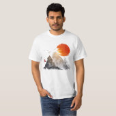 Mountain Sunset T-shirt (Voorkant volledig)