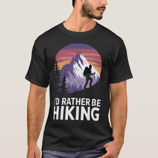 Mountain Sunset T-shirt (Voorkant)