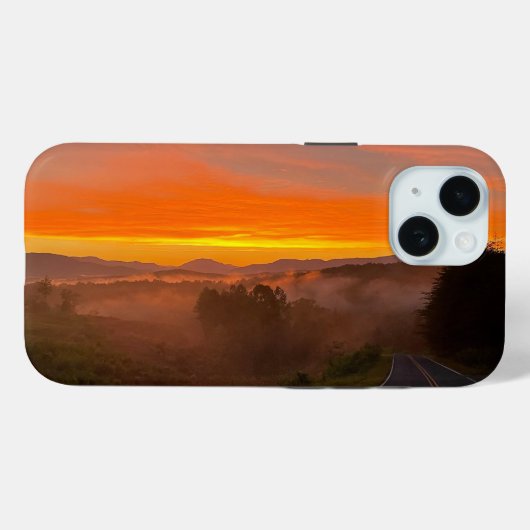 Mountain Sunset Telefoonhoesje Case-Mate iPhone Case (Achterkant (horizontaal))