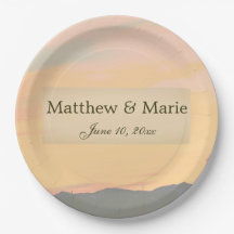 Mountain Sunset Wedding