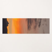 Mountain Sunset Yoga Mat (Voorkant (horizontaal))