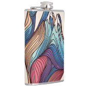 Mountain Surreal Escape Heupfles (Rechts)