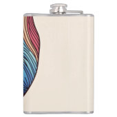 Mountain Surreal Escape Heupfles (Achterkant)