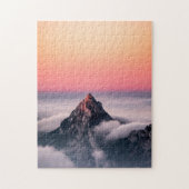Mountain Swiss Alps Zwitserland Sunset Natuur Legpuzzel (Verticaal)
