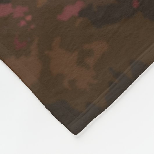 Mountain Symphony: Een harmonieuze mix van kleuren Fleece Deken (Hoek)