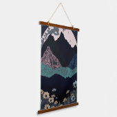 Mountain Tapestry - Wildflower Wall Art Hangend Wandkleed (Gebogen)