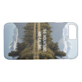 Mountain Theme Telefoonhoes met Quote Case-Mate iPhone Case (Achterkant (Horizontaal))