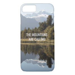 Mountain Theme Telefoonhoes met Quote Case-Mate iPhone Case