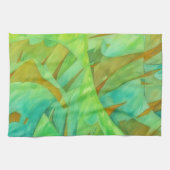 Mountain Thrills Abstract Artsy Kitchen Towel Theedoek (Horizontaal)