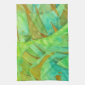 Mountain Thrills Abstract Artsy Kitchen Towel Theedoek (Verticaal)