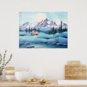 MOUNTAIN TIPIS DOOR SHARON SHARPE POSTER (Keuken)