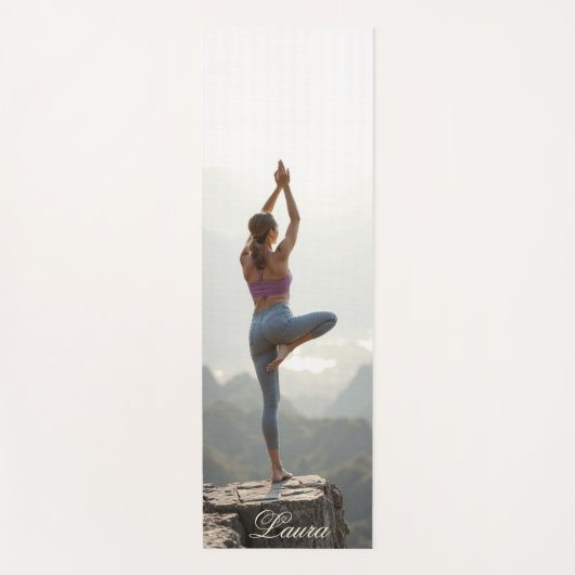 Mountain Top Serenity Yoga Mat (Voorkant)