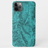 Mountain Topographic Map Blue iPhone Hoesje (Achterkant)