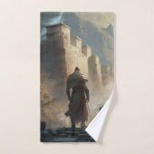 Mountain Town Siege Bad Handdoek (Handdoek)