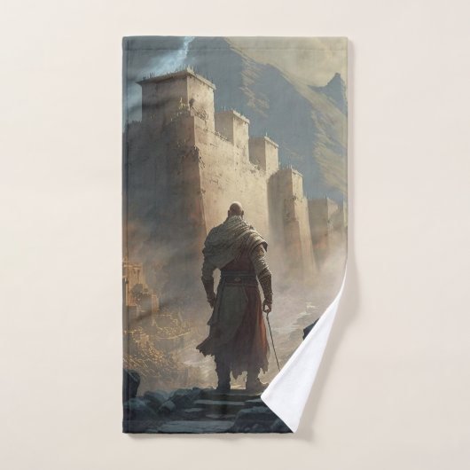 Mountain Town Siege Bad Handdoek (Handdoek)