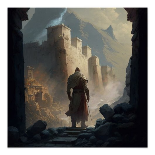 Mountain Town Siege Perfect Poster (Voorkant)