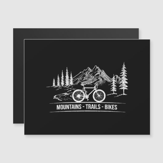 Mountain Trail Bikes - Fietser Fietser Fiets (Voorkant / Achterkant)