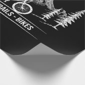 Mountain Trail Bikes - Fietser Fietser Fiets Cadeaupapier (Hoek)