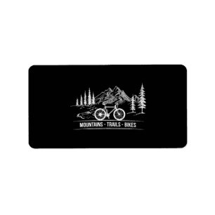 Mountain Trail Bikes - Fietser Fietser Fiets Etiket