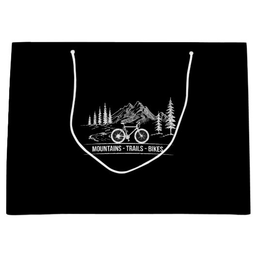 Mountain Trail Bikes - Fietser Fietser Fiets Groot Cadeauzakje (Voorkant)