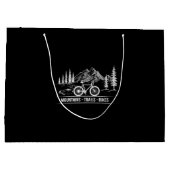 Mountain Trail Bikes - Fietser Fietser Fiets Groot Cadeauzakje (Achterkant)