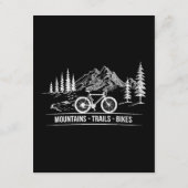 Mountain Trail Bikes - Fietser Fietser Fiets Informatiekaartje (Achterkant)