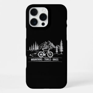 Mountain Trail Bikes - Fietser Fietser Fiets iPhone 16 Pro Max Hoesje