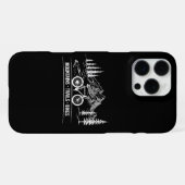 Mountain Trail Bikes - Fietser Fietser Fiets iPhone Hoesje (Achterkant horizontaal)