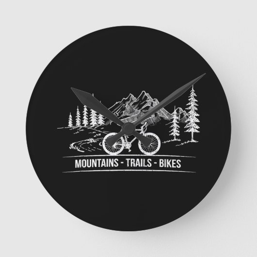 Mountain Trail Bikes - Fietser Fietser Fiets Ronde Klok (Voorkant)