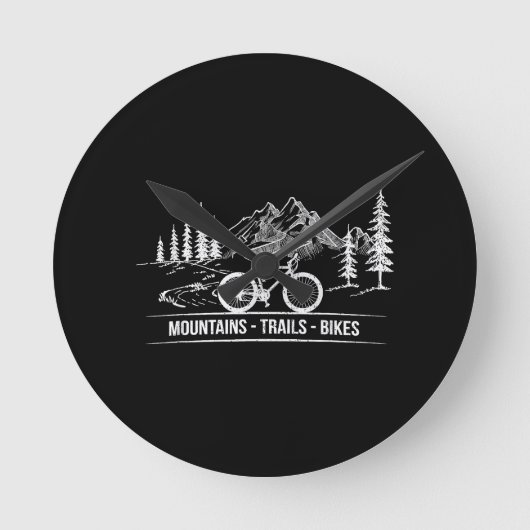 Mountain Trail Bikes - Fietser Fietser Fiets Ronde Klok (Voorkant)