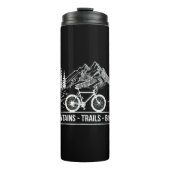 Mountain Trail Bikes - Fietser Fietser Fiets Thermosbeker (Voorkant)