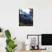 MOUNTAIN TRAIL POSTER (Thuiskantoor)