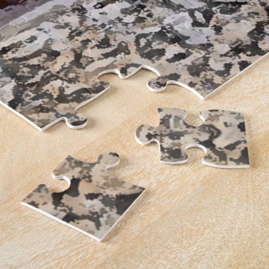 Mountain Train Puzzle Legpuzzel (Zijkant)