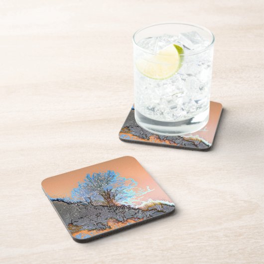 MOUNTAIN TREE BIER ONDERZETTER (Rechterzijde)