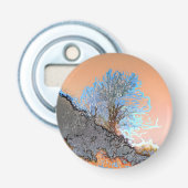 MOUNTAIN TREE BUTTON FLESOPENER (Voorkant)