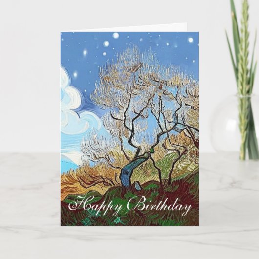  MOUNTAIN  TREE KAART (Voorkant)