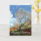  MOUNTAIN  TREE KAART (Gele Bloem)