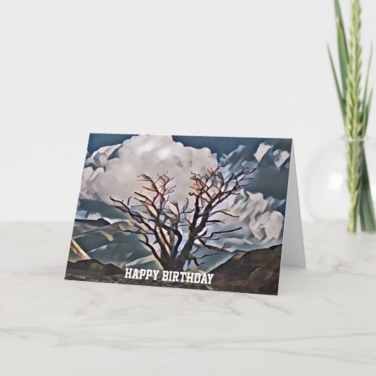 MOUNTAIN TREE KAART (Voorkant)