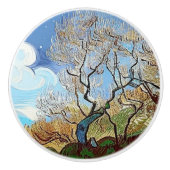  MOUNTAIN  TREE KERAMISCHE KNOP (Voorkant)