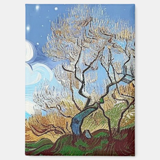 MOUNTAIN TREE MAGNEET (Voorkant)