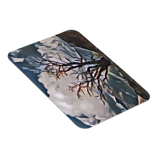 MOUNTAIN TREE MAGNEET (Rechterzijde)