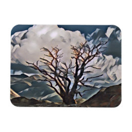 MOUNTAIN TREE MAGNEET