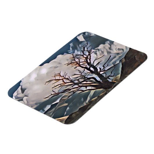 MOUNTAIN TREE MAGNEET (Linkerzijde)