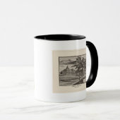 Mountain Uitzicht House, Whitefield, NH Mok (Voorkant rechts)