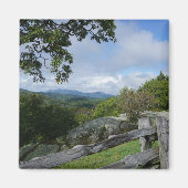 Mountain Uitzicht Magnet (Voorkant)