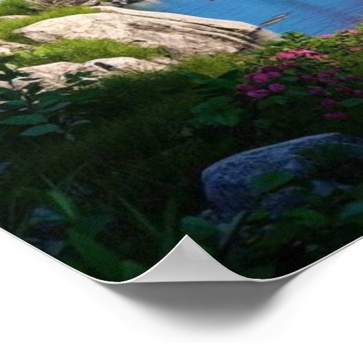 Mountain Uitzicht Moederdag beste moeder ooit Poster (Hoek)